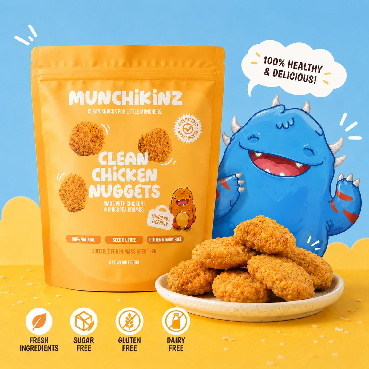 Clean Chicken Nuggets