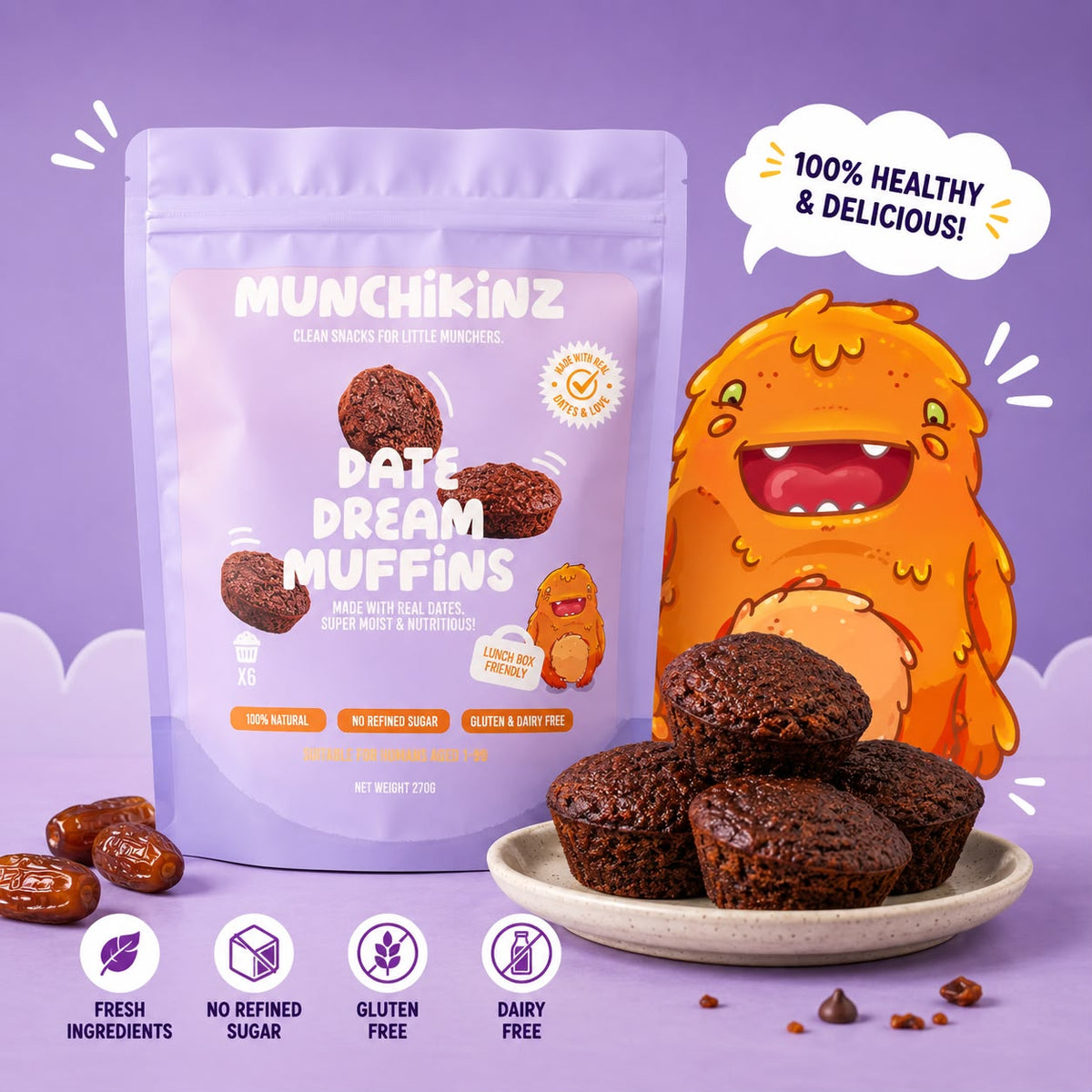 Date Dream Muffins