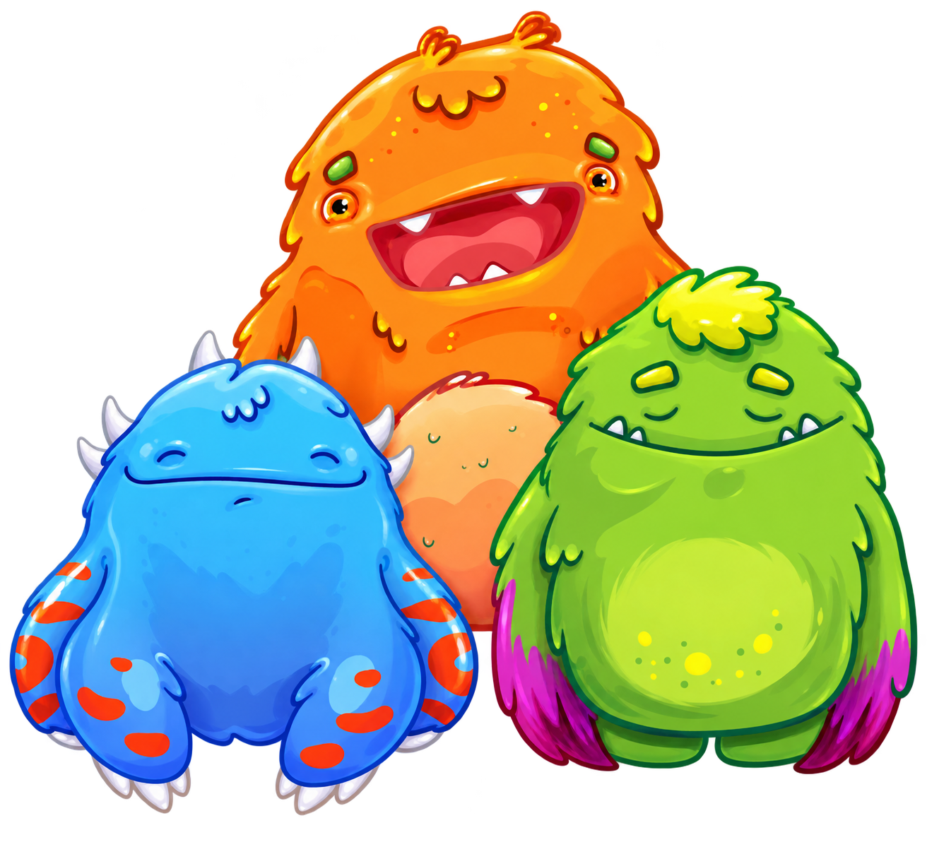 MUNCHiKiNZ monster mascots